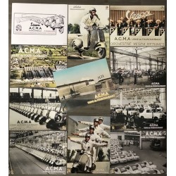 Lot de 11 poster : Photos archives de l'usine...
